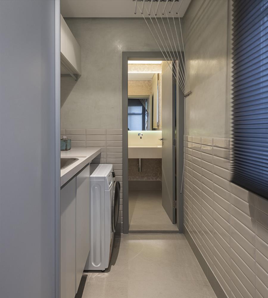 巴西 45 平米智能公寓,年轻夫妇的舒适生活空间-8