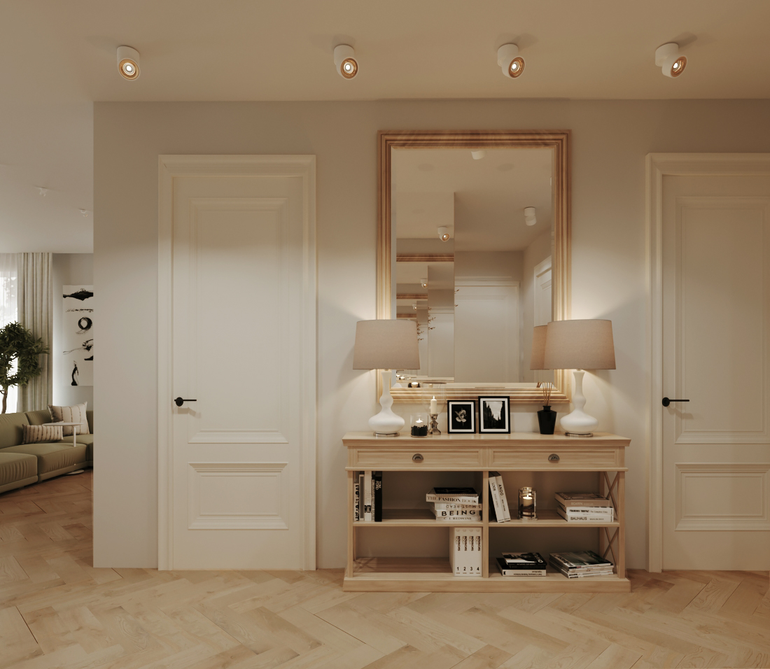 Apartment design for a large family-26