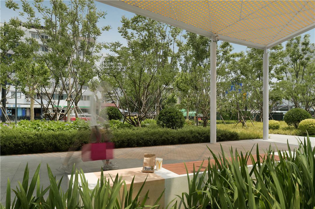 “15分钟美好生活圈”推窗见绿|华建集团环境院助力桂林公园地铁站绿地焕新-163