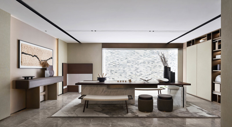 广州合景朗云花园别墅 | 山水之间的现代东方诗意-27