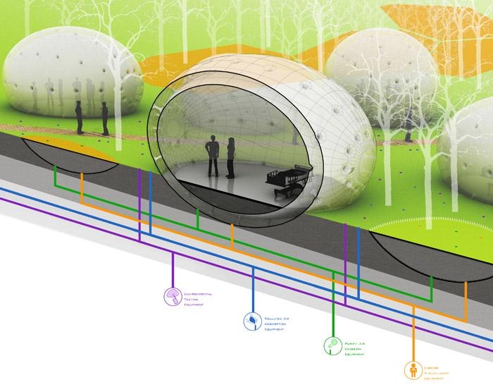 筑波大学附属国际医疗及护理中心概念设计丨马千程（Qiancheng Ma）-48