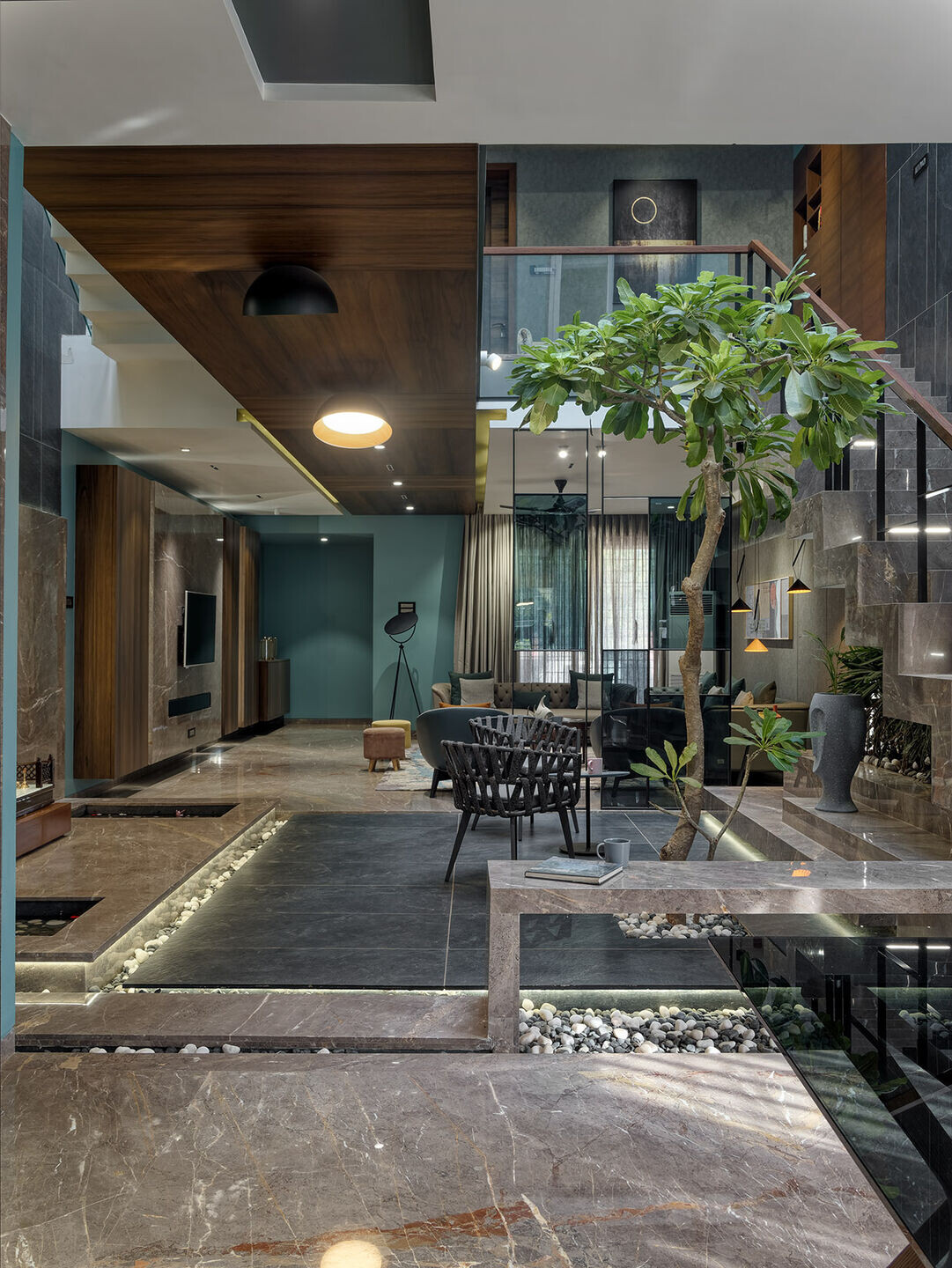 印度 Nanded 区 Chirantan 私宅丨4th Axis Design Studio-18