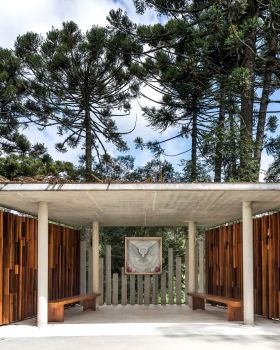 玛丽亚·卡塔琳娜小教堂丨巴西丨Canalli Arquitetura