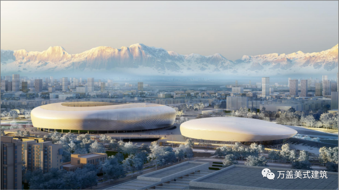 石河子体育中心丨中国石河子丨四川省万盖美式建筑股份有限公司-10