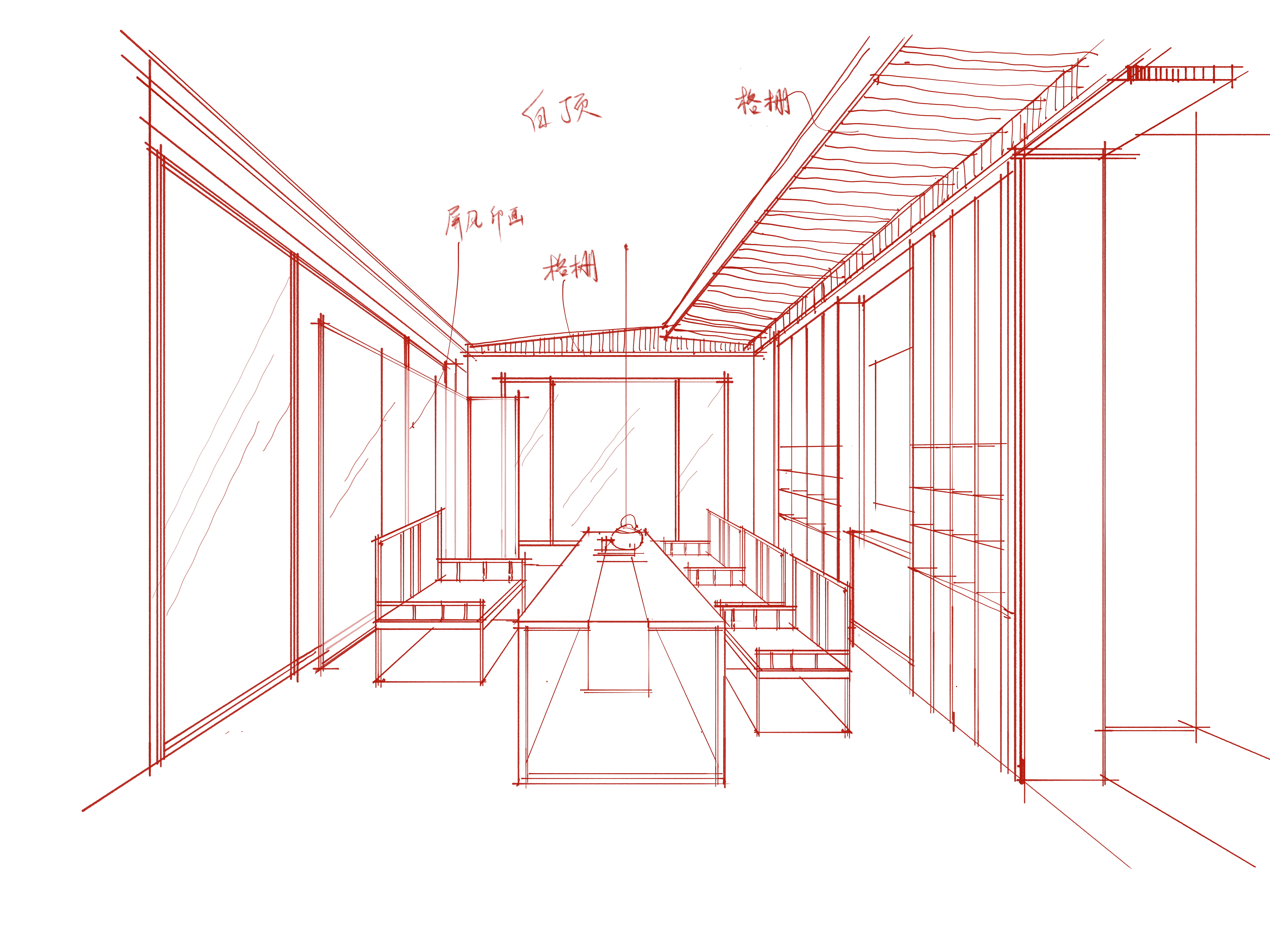 纵禾设计 | 福建莆田自建别墅800㎡ 中式别墅-15