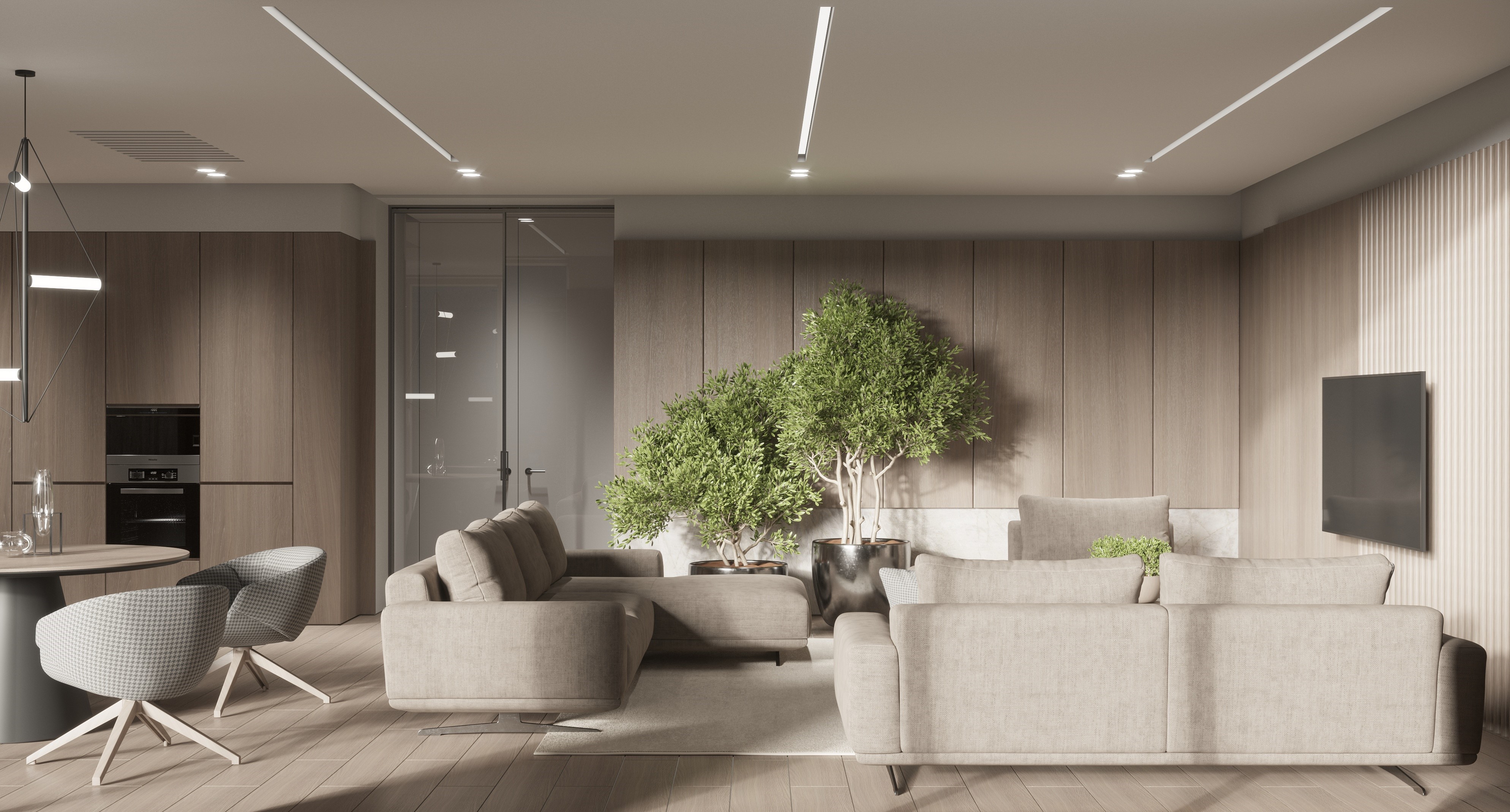 Portfolio. Interiors. Architecture of buildings.-3