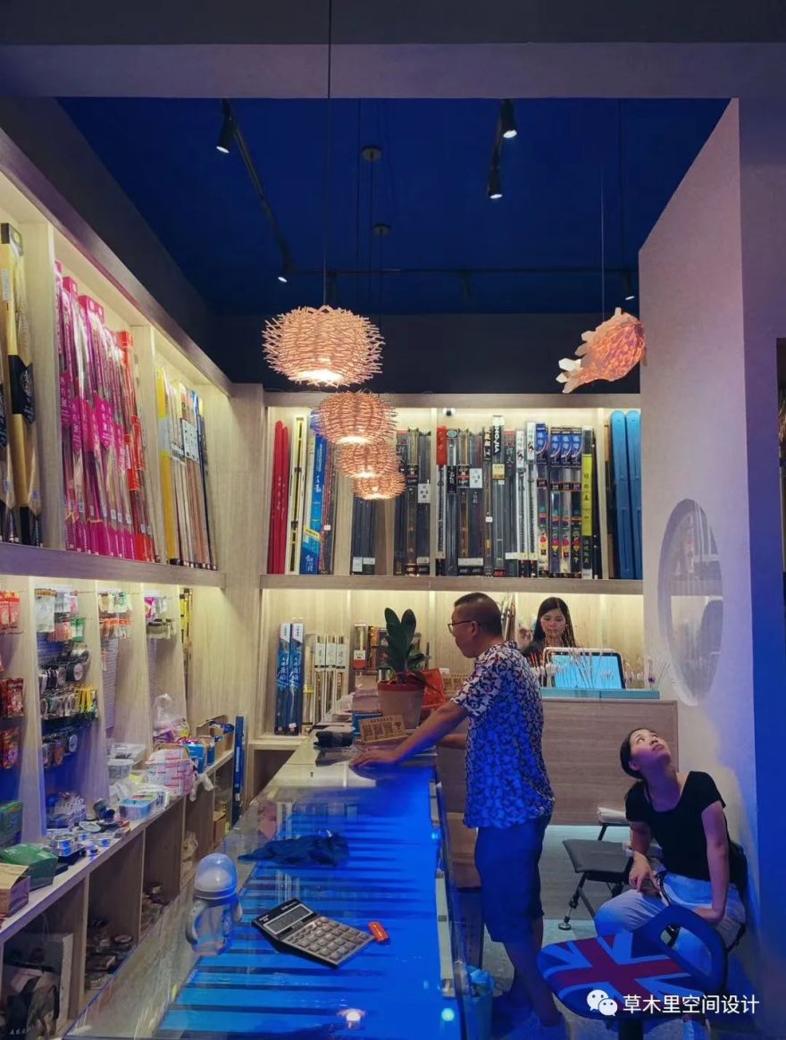 《渔趣》小店,现代风格演绎自然之美-46