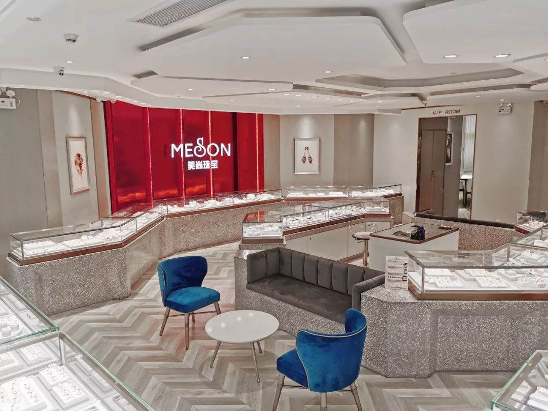 美尚珠宝空间设计 | 红宝石魅力与现代极简美学交融-38