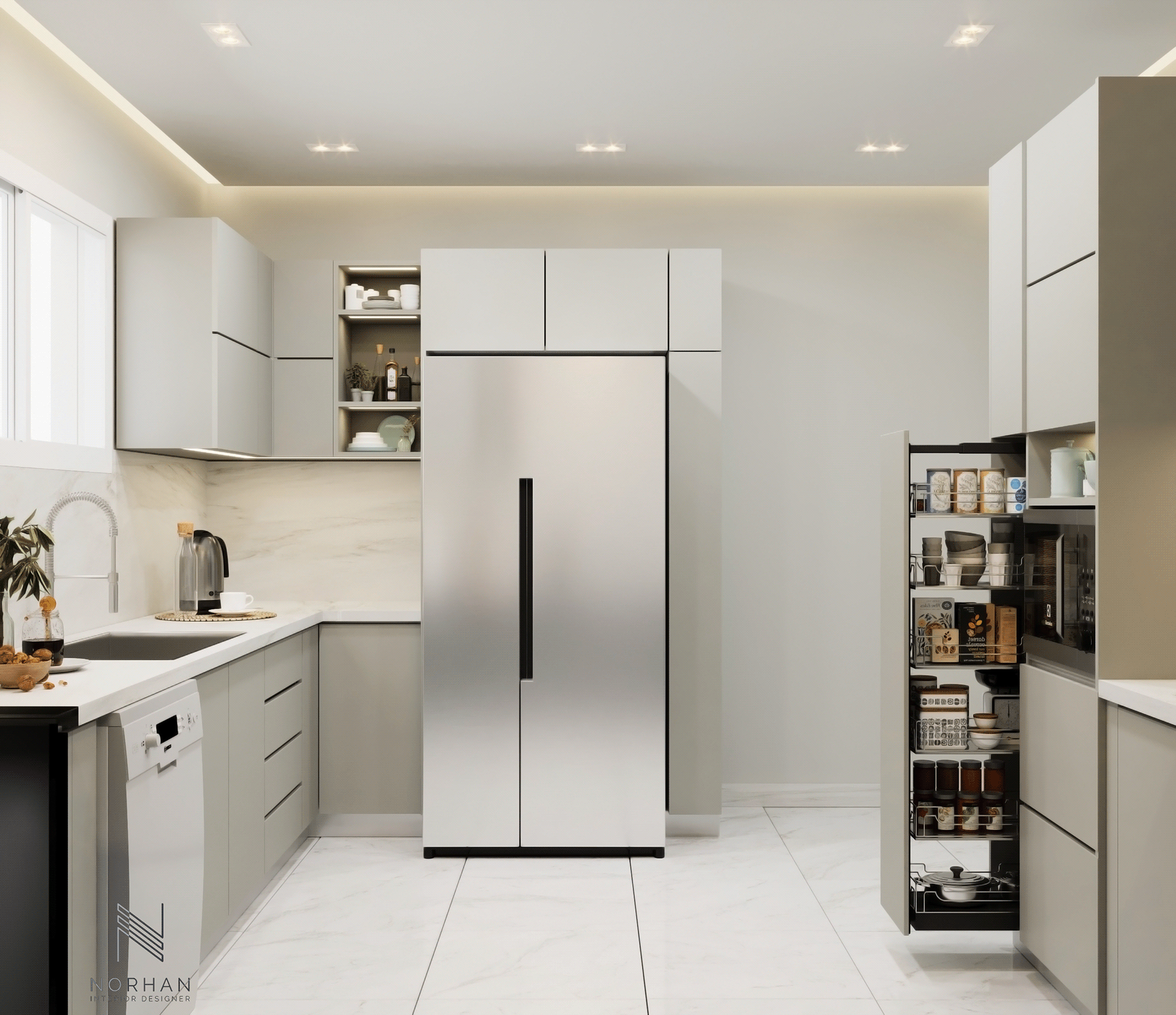 Modern Kitchen in KSA-12