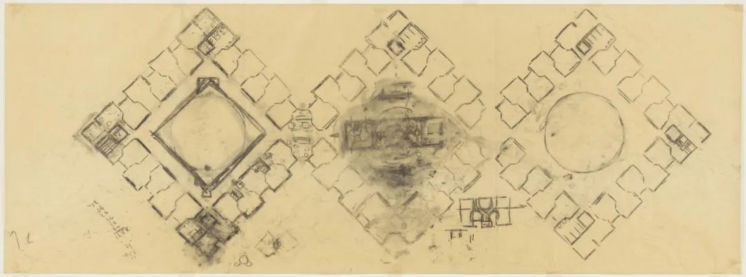 路易斯·康的建筑绘画-67