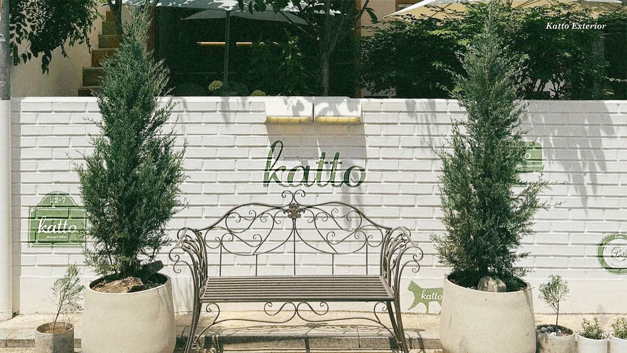 Restaurant 'Katto' Brand Identity, Interior Design-6