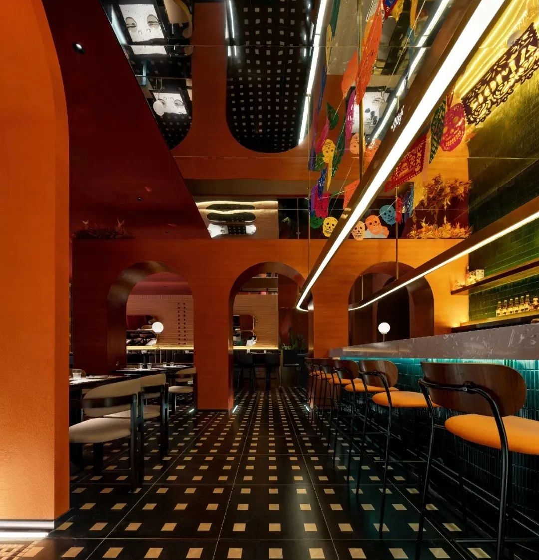 墨纪墨西哥餐厅丨中国太原丨北京佰第装饰工程设计有限公司-41