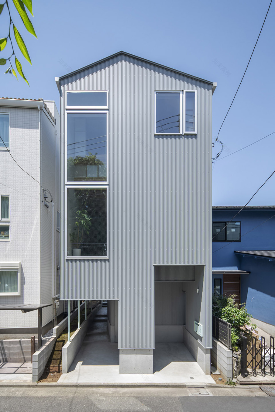 板橋住宅丨日本东京丨TERRAIN architects,Zu architects-8