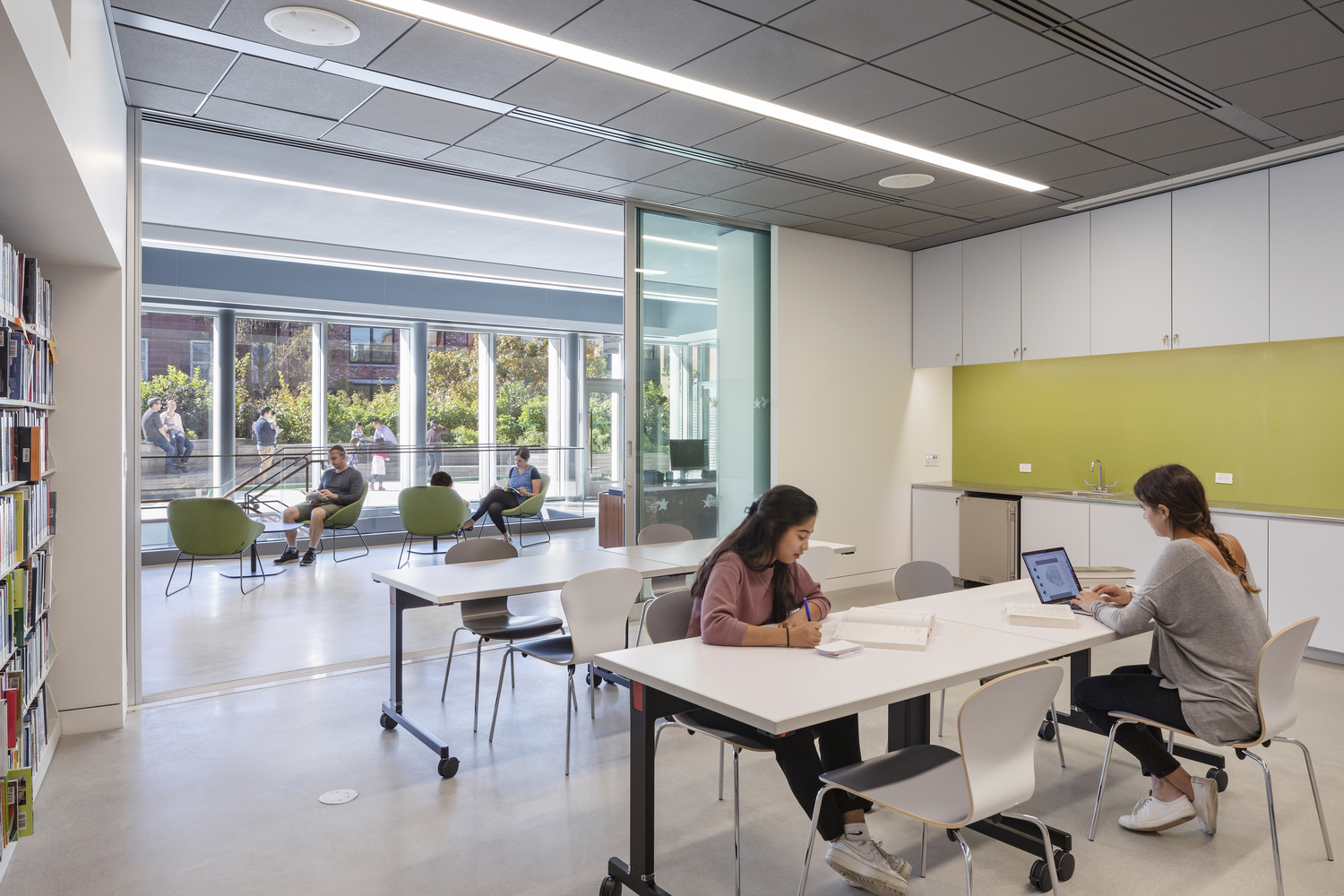 美国绿点图书馆和环境教育中心丨Marble Fairbanks Architects-33