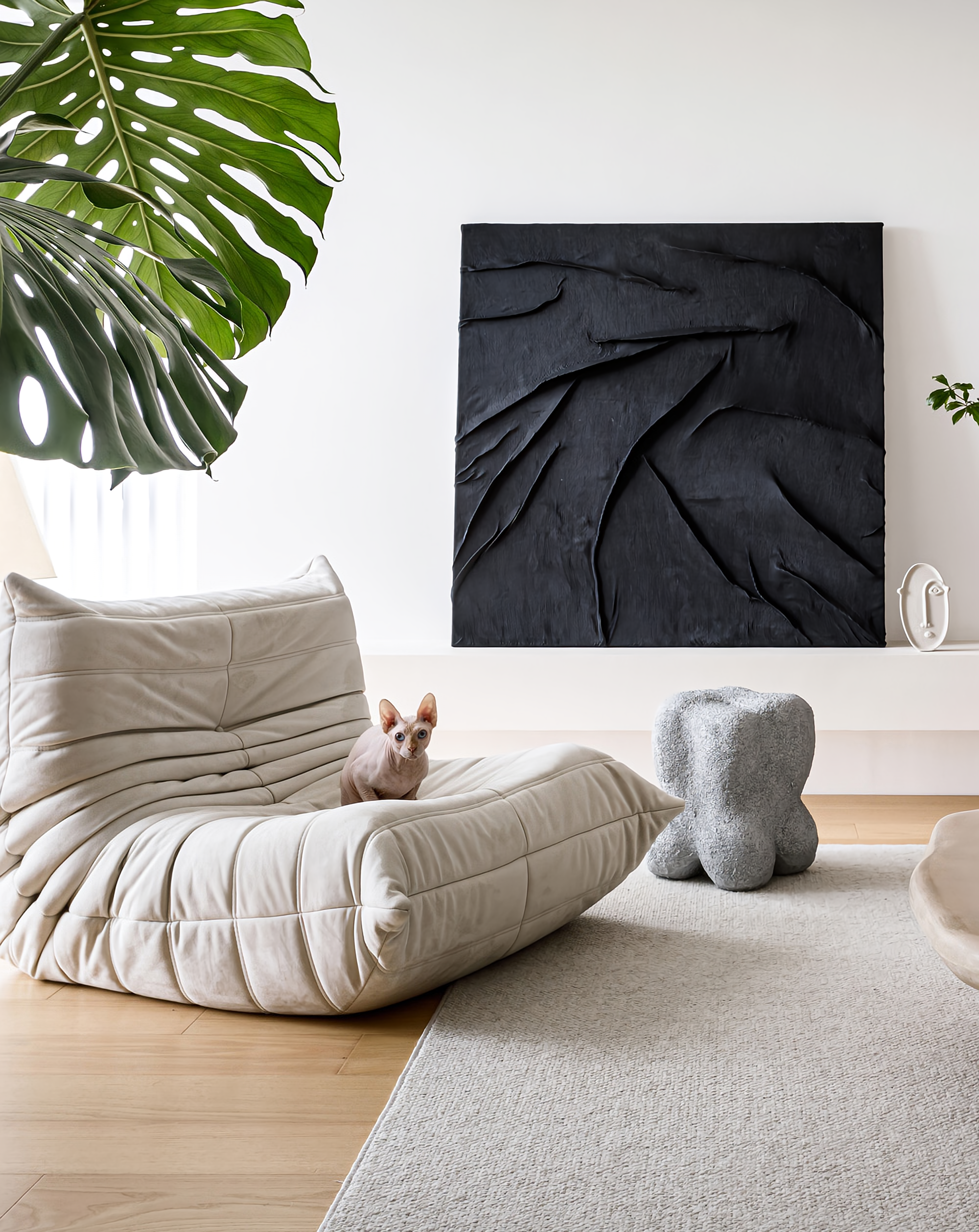 绿植光影有温度的家丨中国北京丨NOTHING DESIGN-12