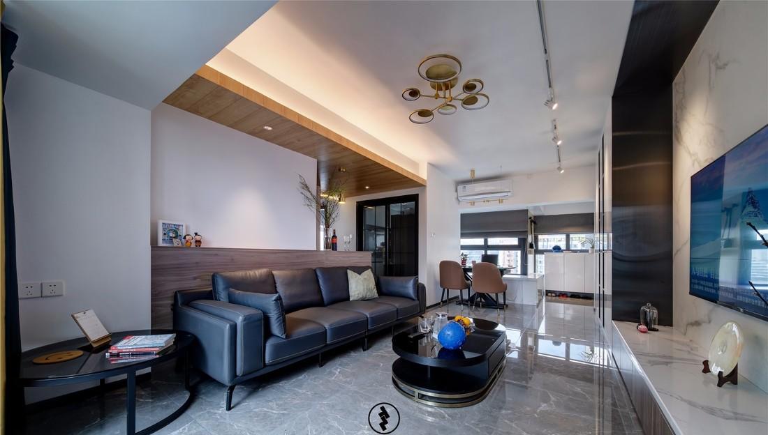 同筑设计 | 80㎡现代简约风，温馨生活的艺术-11