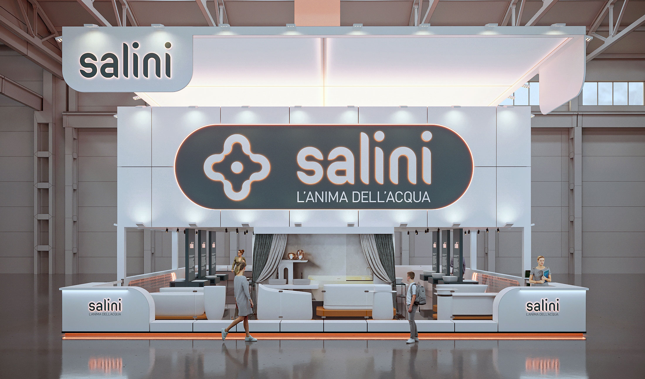 exhibition stand for the company SALINI-3