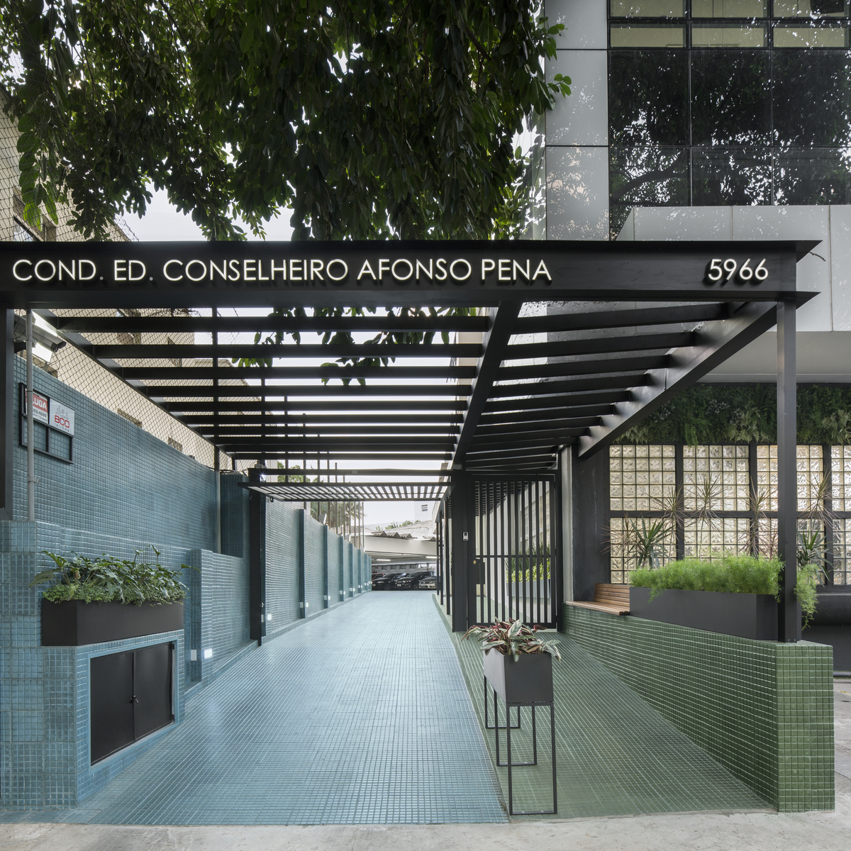 阿方索·佩纳大楼入口设计丨巴西圣保罗丨Angá Arquitetura-31