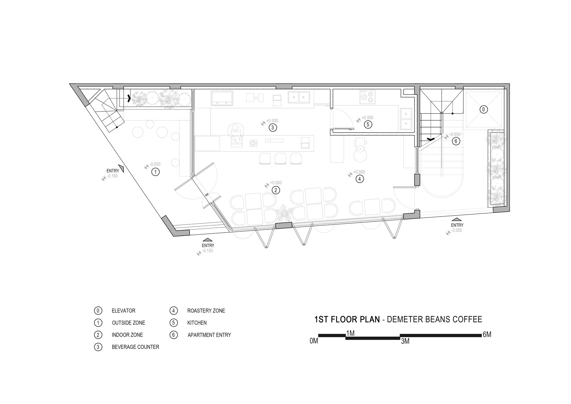 Demeter Beans II 咖啡店和 D 公寓丨越南丨KCONCEPT,KOHARCHITECTS-37