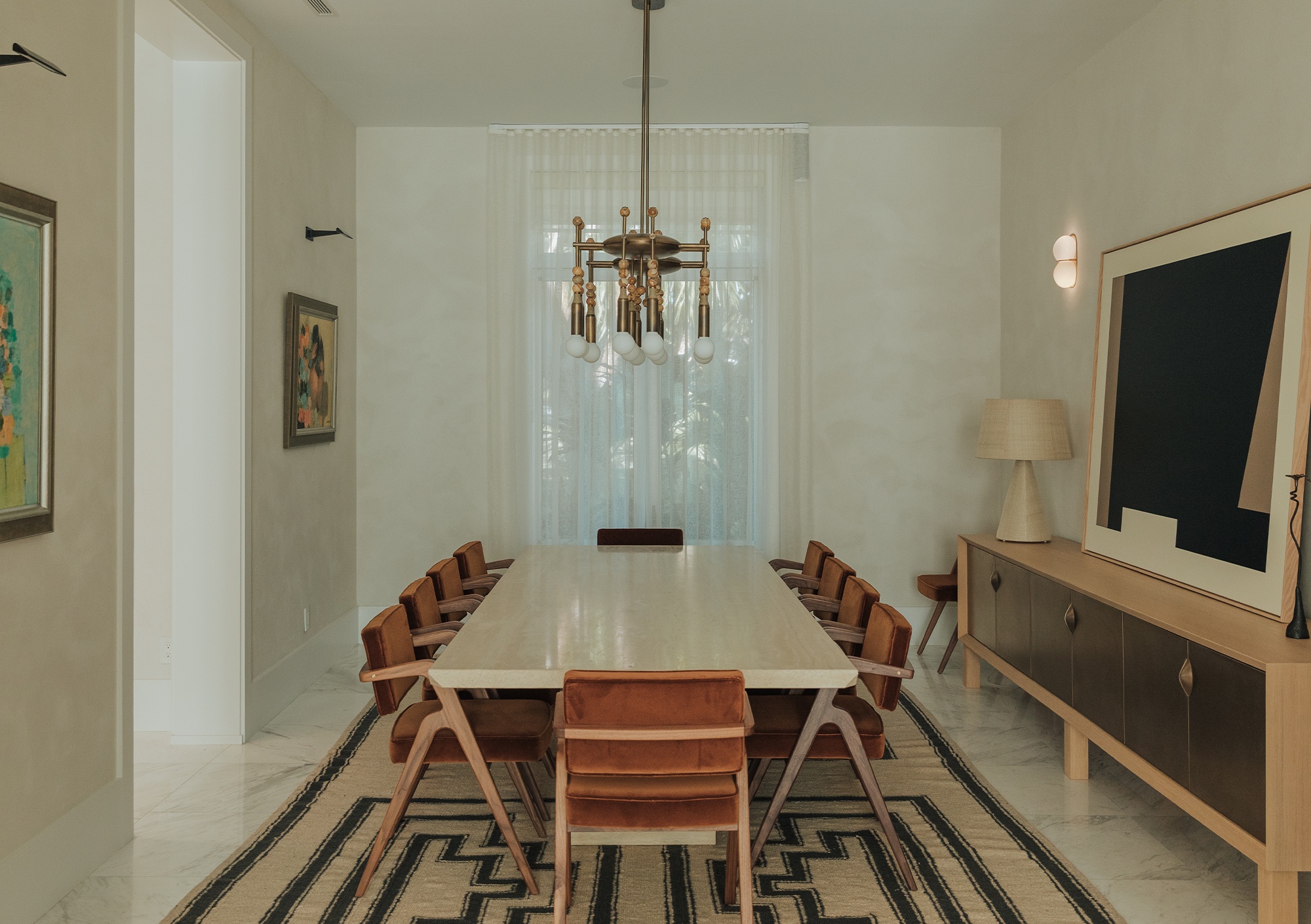 哥伦比亚现代风格住宅Miami Home丨乌拉圭佛罗里达丨Marcela Cure-17