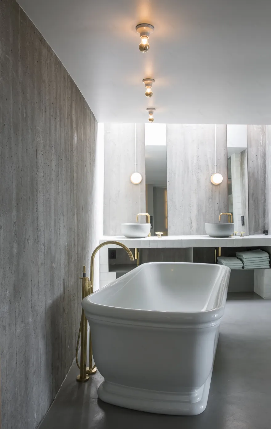 60秒建造混凝土房屋(结合语境60s可能代表60 seconds,这里推测是一种快速建造的混凝土房屋概念,按照此理解进行翻译) 丨挪威-5