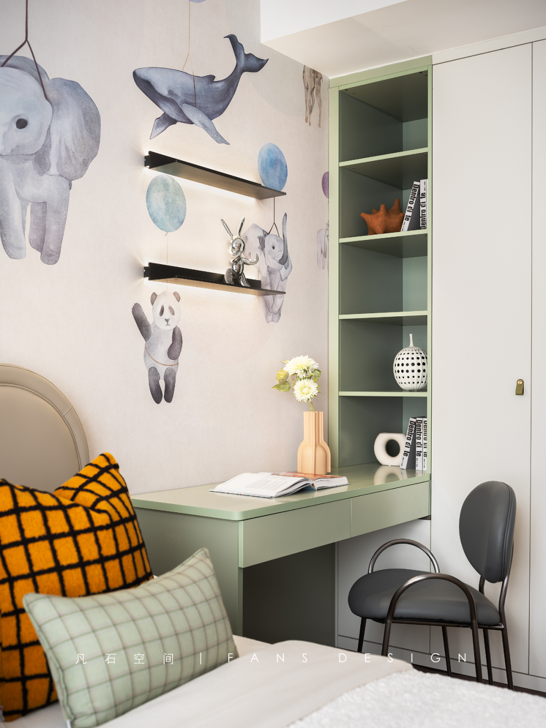 以爱为单位的现代轻奢家居设计丨中国成都丨成都凡石空间设计-54