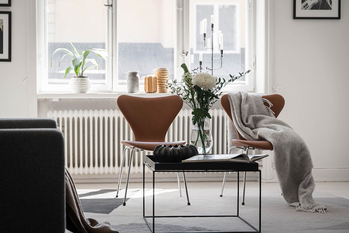 斯德哥尔摩 44 平米全白空间现代公寓设计-7