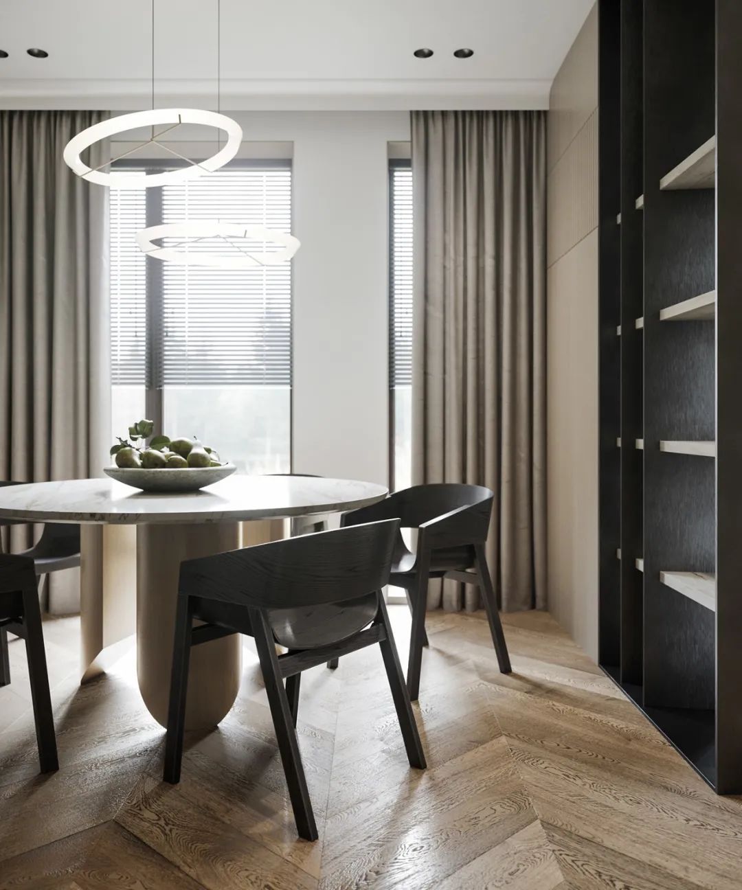 105㎡现代简约家居-16