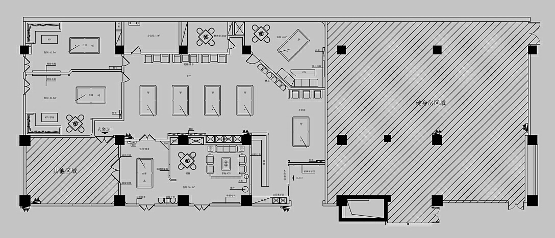 ZZ CLUB 台球室丨中国北京丨坤薪整装-12