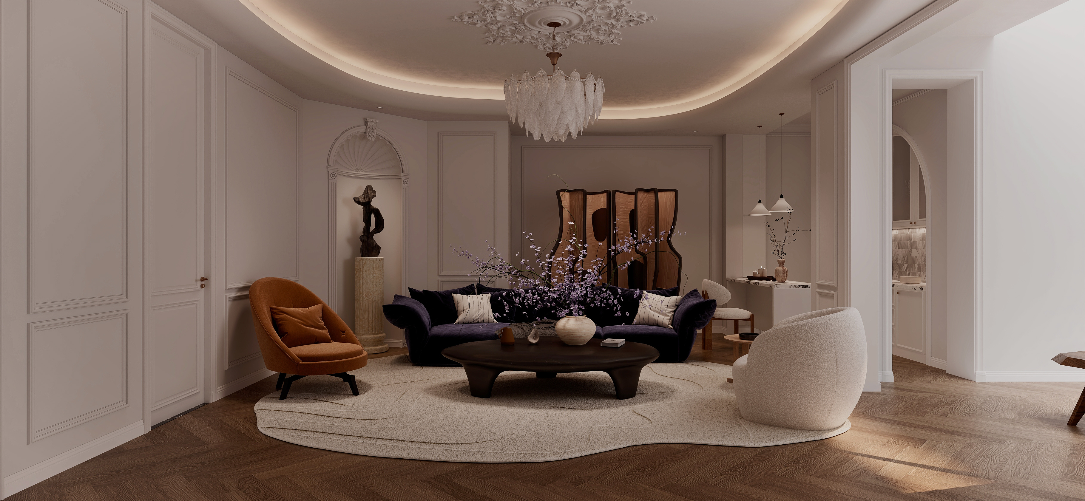 法式轻奢复古风-0