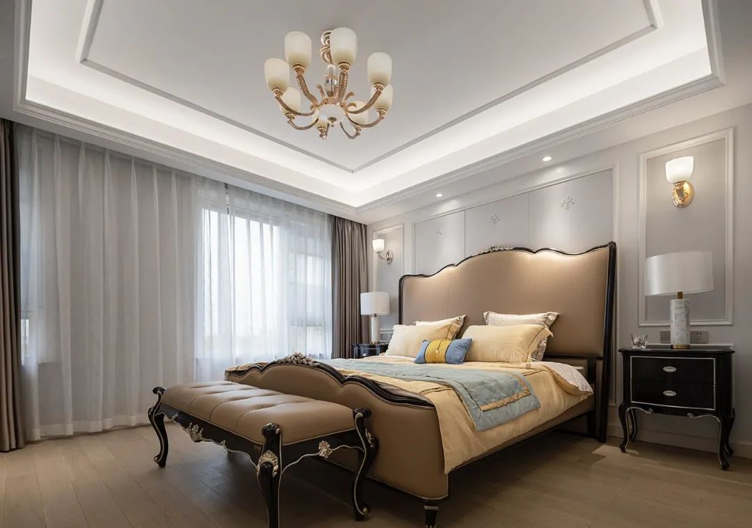 160㎡美式轻奢别墅,温馨空间与高效利用的完美结合-24