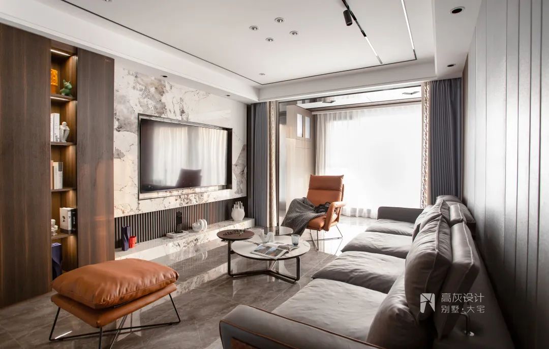 美式轻奢浪漫空间设计丨高灰空间设计-68