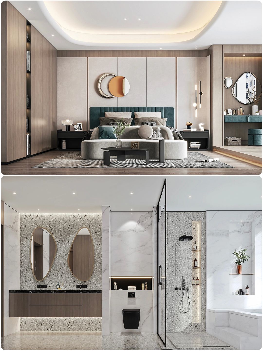 颜值与功能并存的现代别墅，看一眼就爱上-3