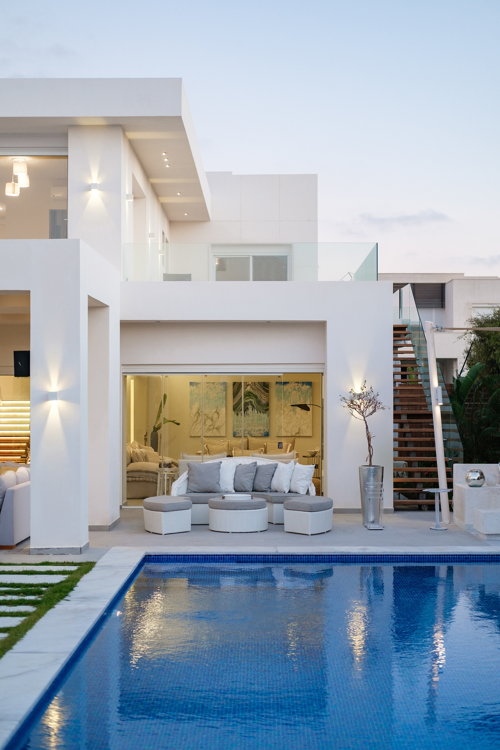 庄园白色别墅丨埃及丨Style Architects-17