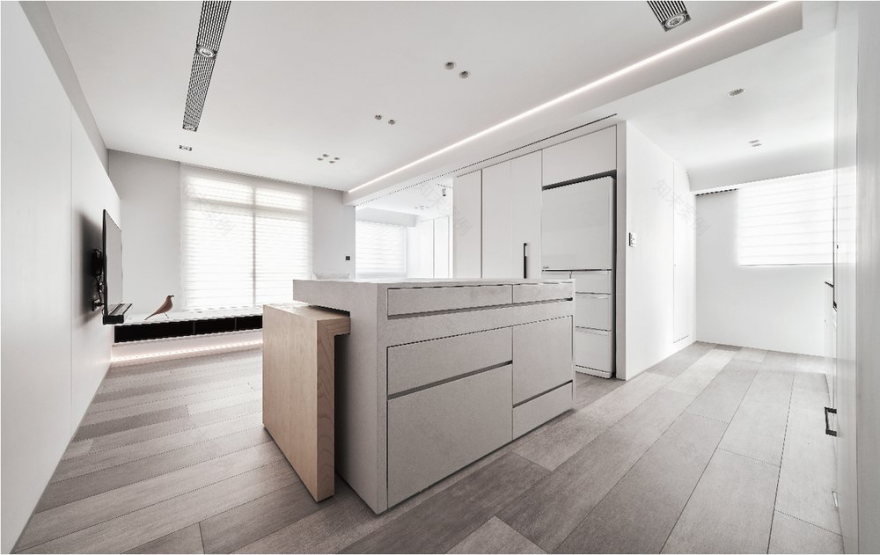 不定义空间的多功能小宅,62㎡旧房改造 | 虫点子新作-58