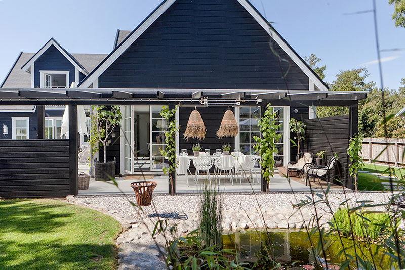 瑞典 282 平米北欧风格大宅 户外空间设计巧妙-6