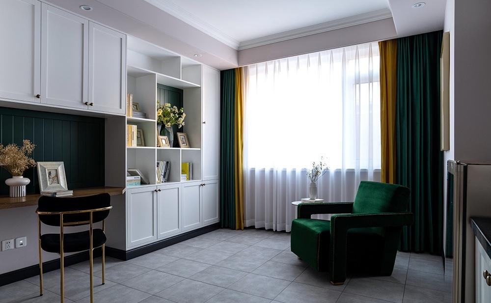 幸福格色平层设计 | 阖家欢享的温馨空间-24