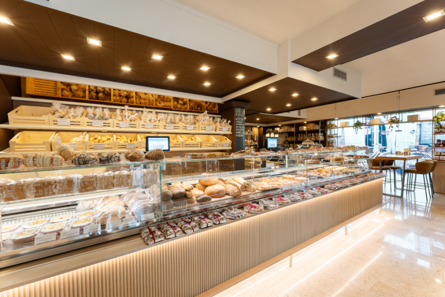 Arredamento panetteria pasticceria: un esempio - Maculan-8
