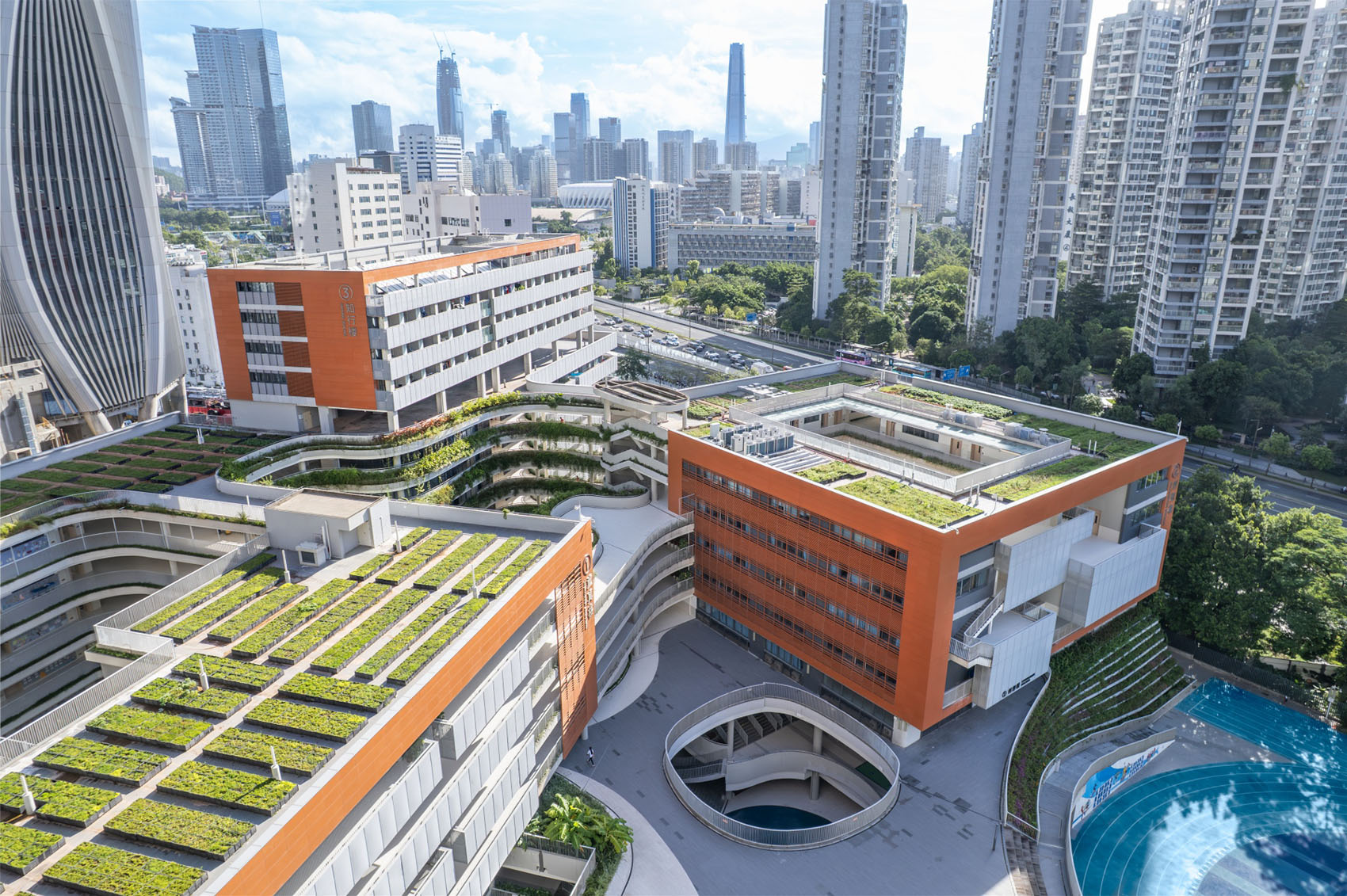 深圳红岭教育集团华富实验学校丨中国深圳丨深圳市建筑设计研究总院有限公司  城市建筑与环境设计研究院-23