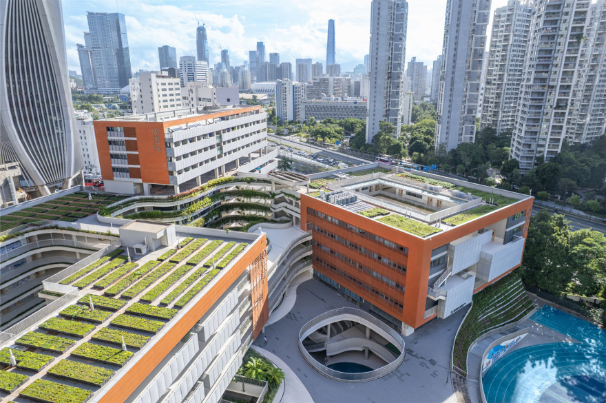 深圳红岭教育集团华富实验学校丨中国深圳丨深圳市建筑设计研究总院有限公司 城市建筑与环境设计研究院-23