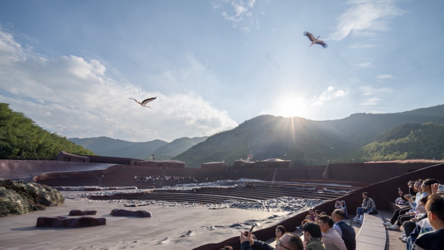 窑湖小镇飞鸟剧场丨中国无锡丨goa大象设计-91