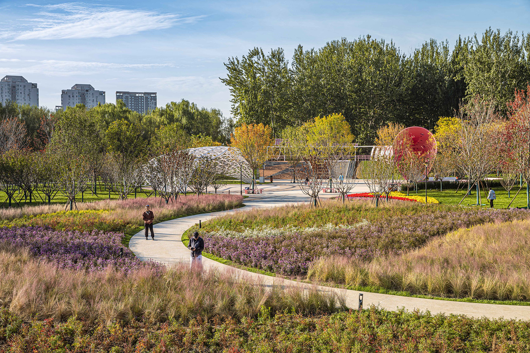 北小河公园樱花谷环境改造提升设计丨中国北京丨埊木设计（CAFA·A城市艺术创新中心）-124