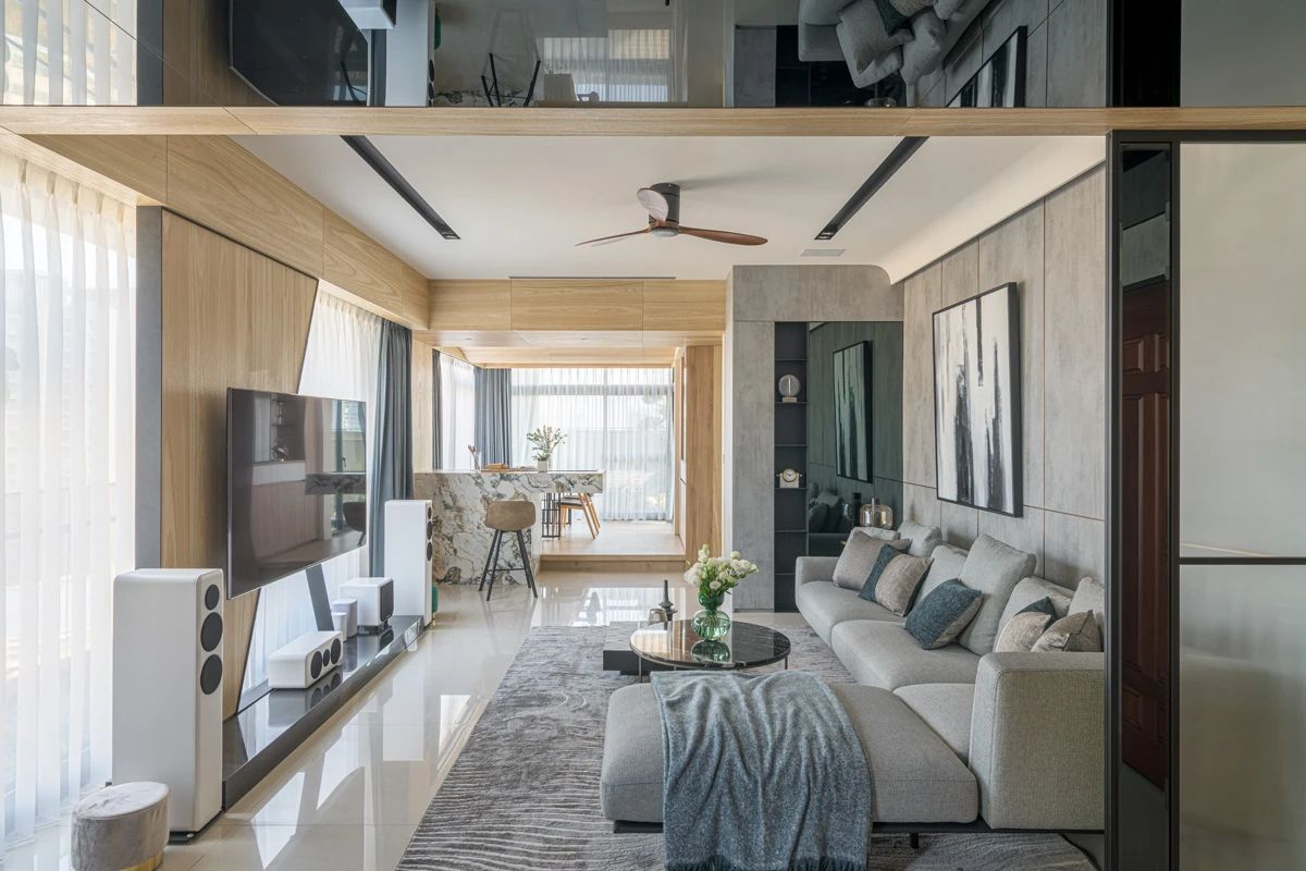 181㎡现代简约大三居丨唐岱设计工坊-1