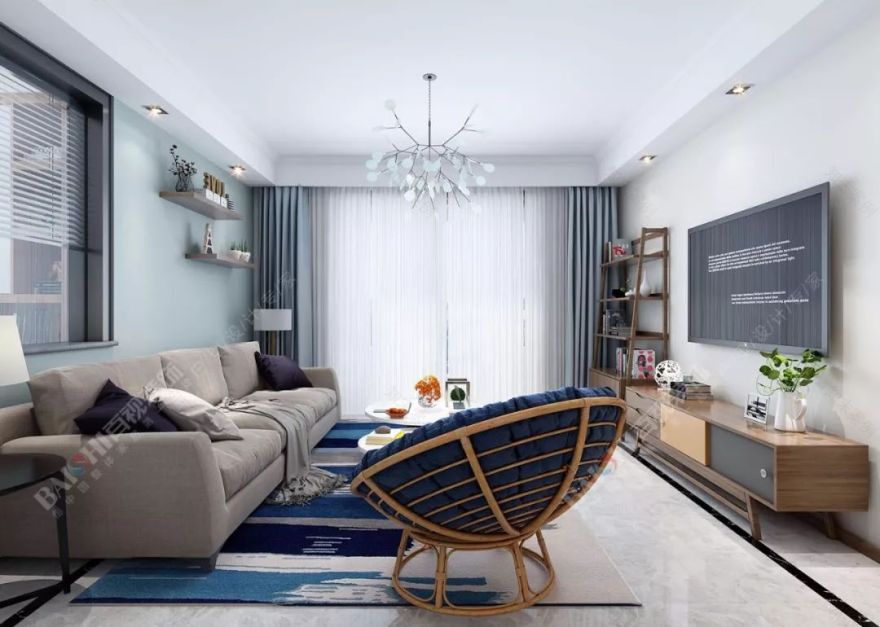 北欧风降温生活,百视设计展现自然之美-93