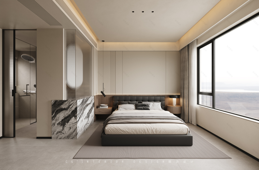 中海学府壹号 | 意式极简 光影故事-17