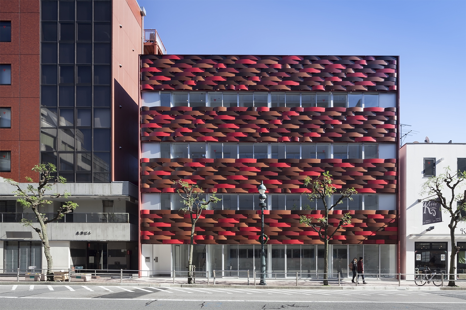 东京夕阳云建筑-17