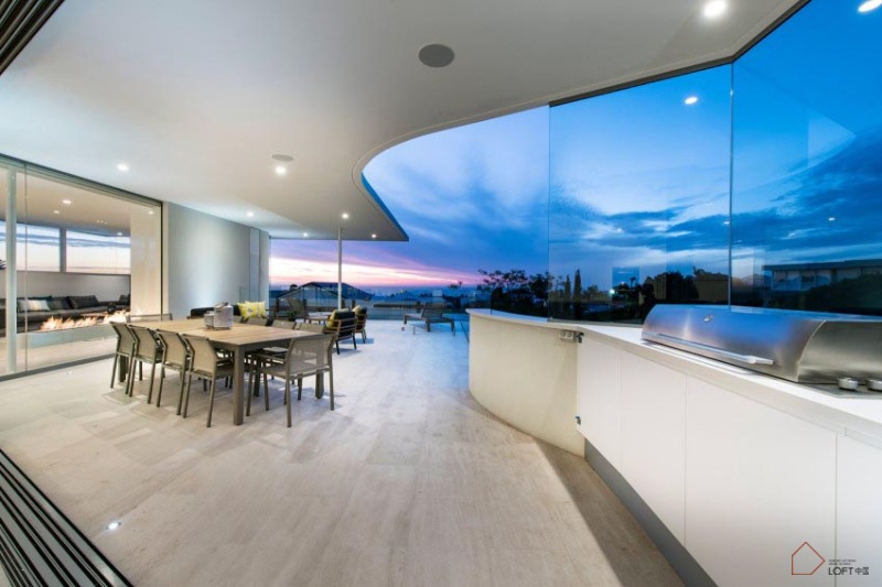 豪华别墅 现代风格珀斯City Beach私人住宅设计-9