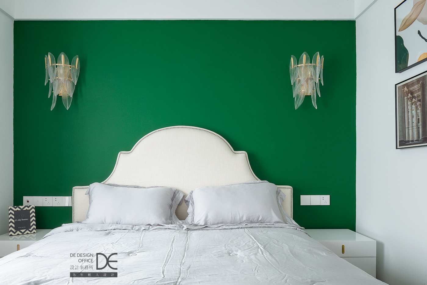 绿色轻奢,复古怀旧的精致空间-39