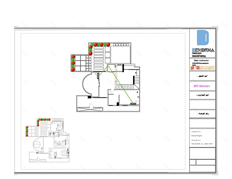 施工详图丨EgyptCairo丨Maria Maged-14