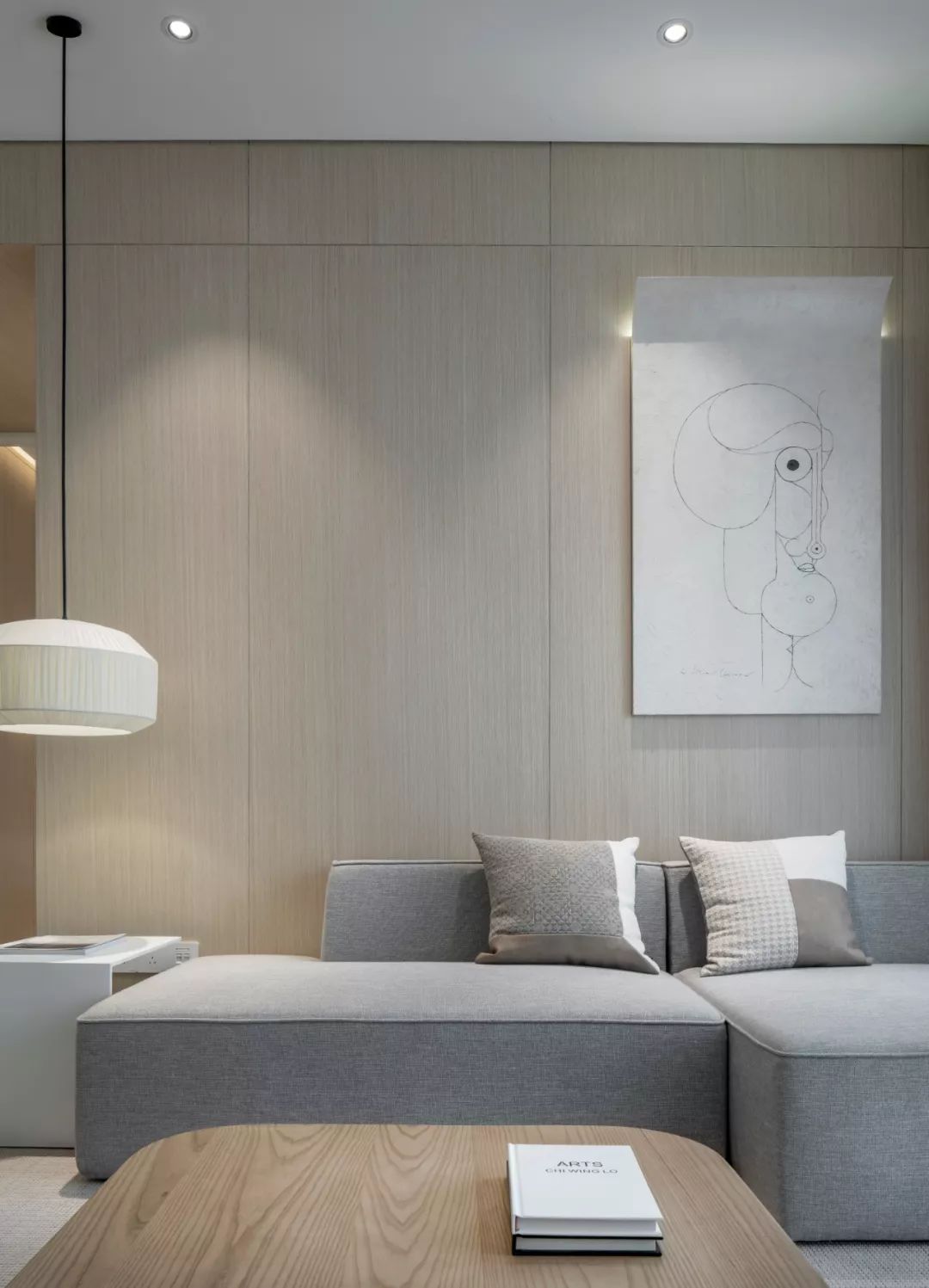 派尚设计新作 | 嘉信·云峰公馆样板房,呼吸感的现代生活空间-17